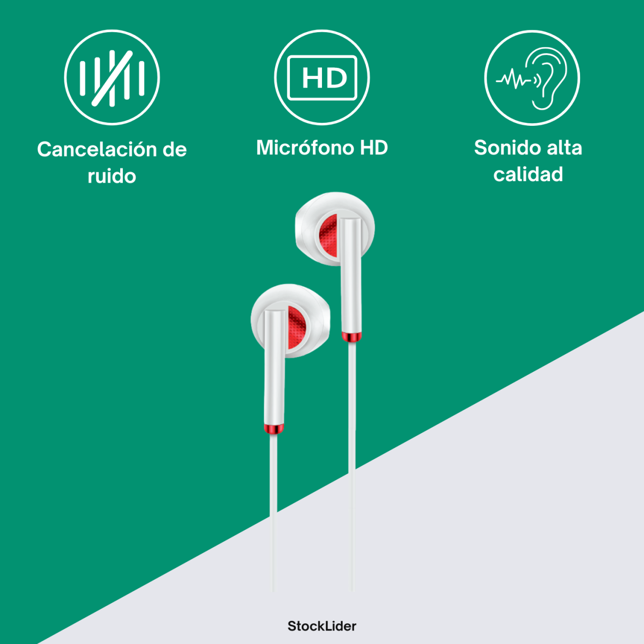 Auriculares con micrófono