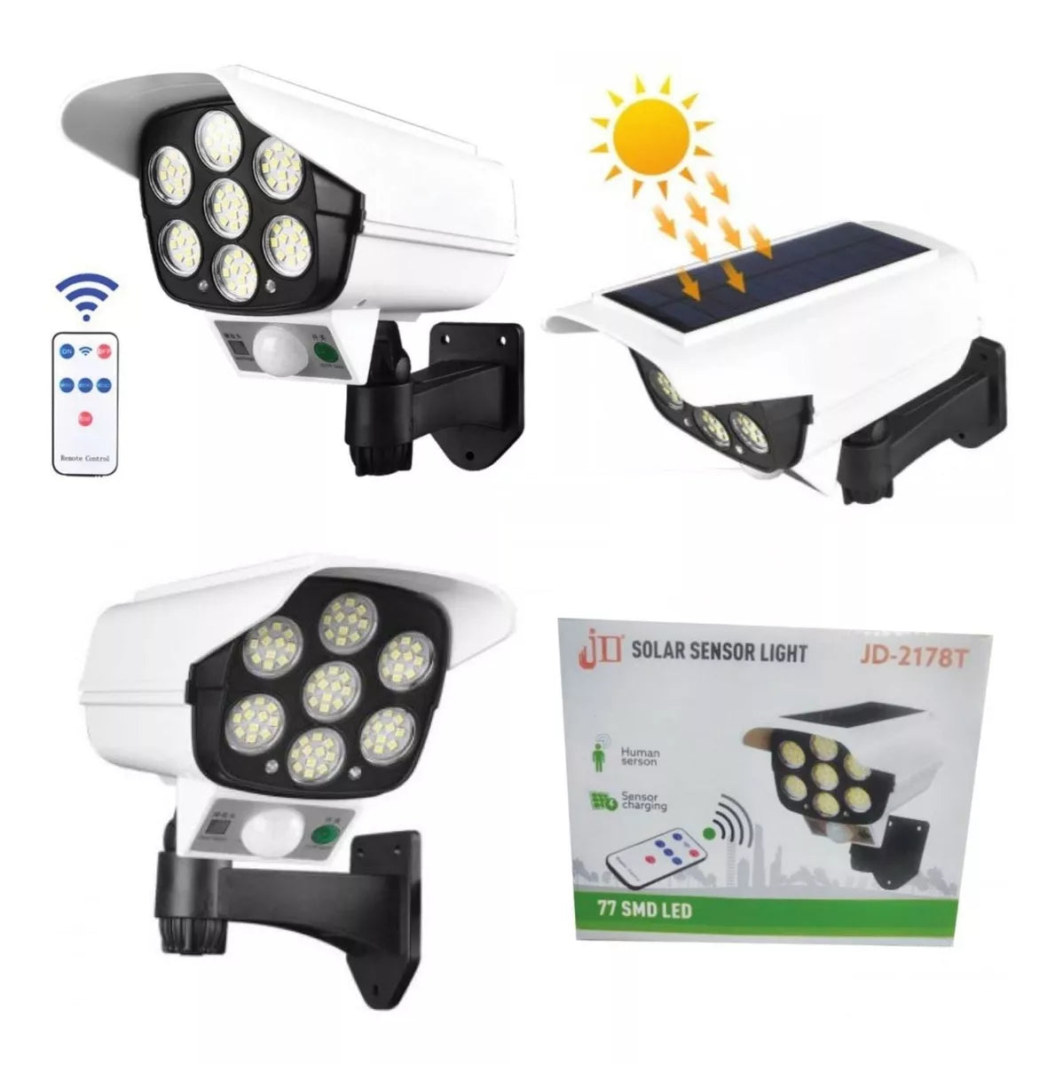 Foco Led Simulador de Camara con Mando