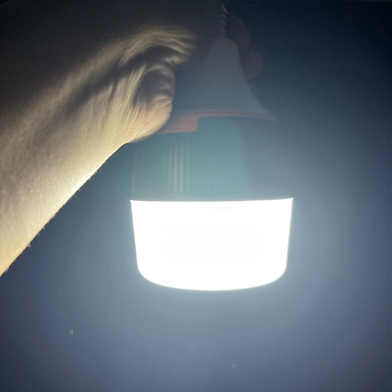 Bombilla Recargable Sensor de Mano y Agua