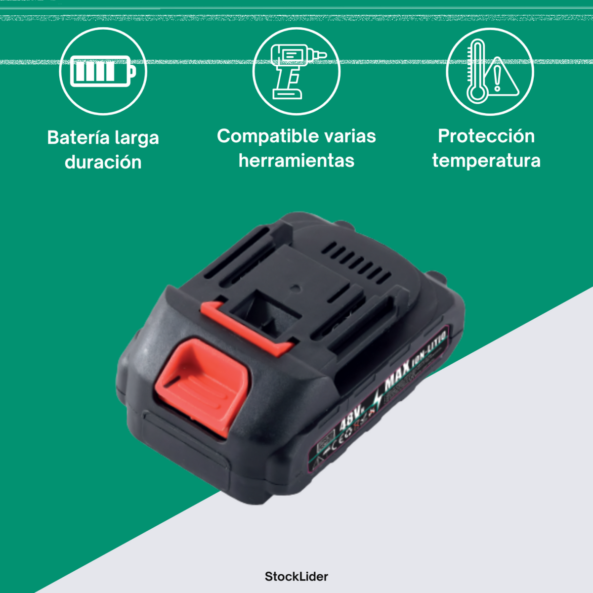 Batería Recargable 48V