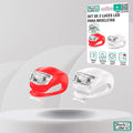 Set de 2 luces LED para bicicletas