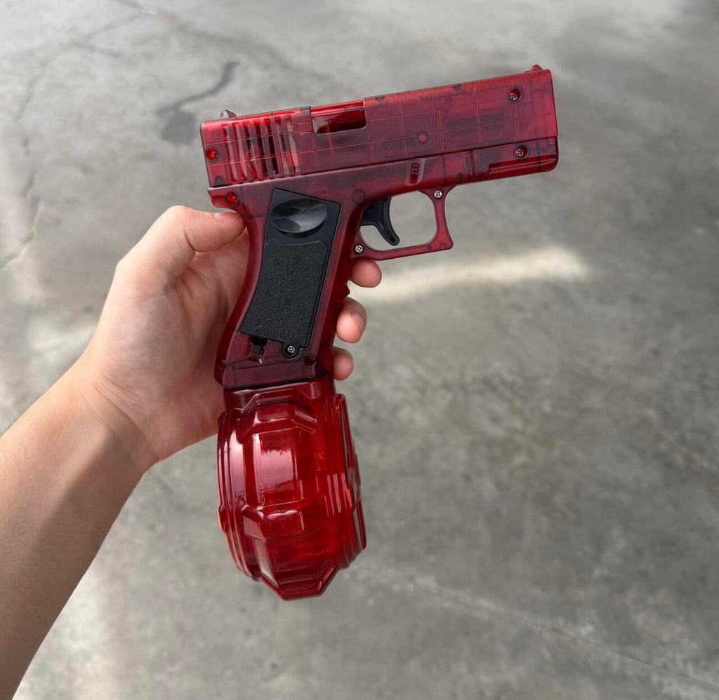 Pistola de agua con batería