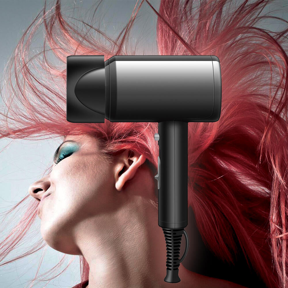 Secador de Pelo Iónico 2000W Secador de Viaje secado rápido silencioso