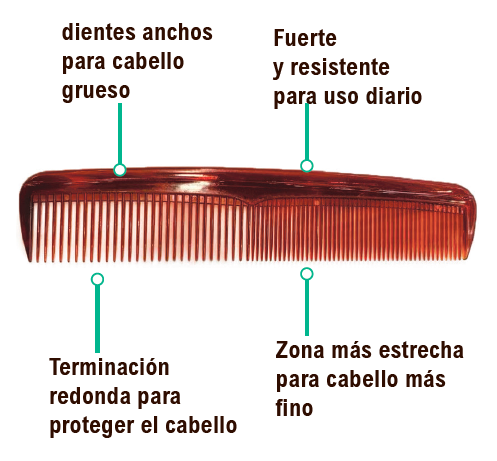 Peine de bolsillo