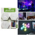 Set de 3 Luces de Led Colores con Mando