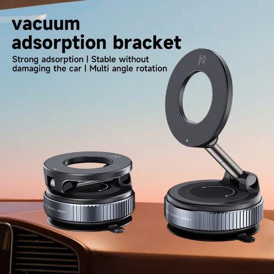 Soporte Magnético con Succión al Vacío