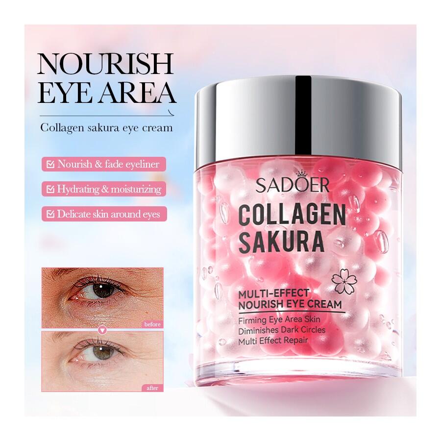 Contorno de Ojos Multiusos Colageno Sakura 60gr. Sadoer