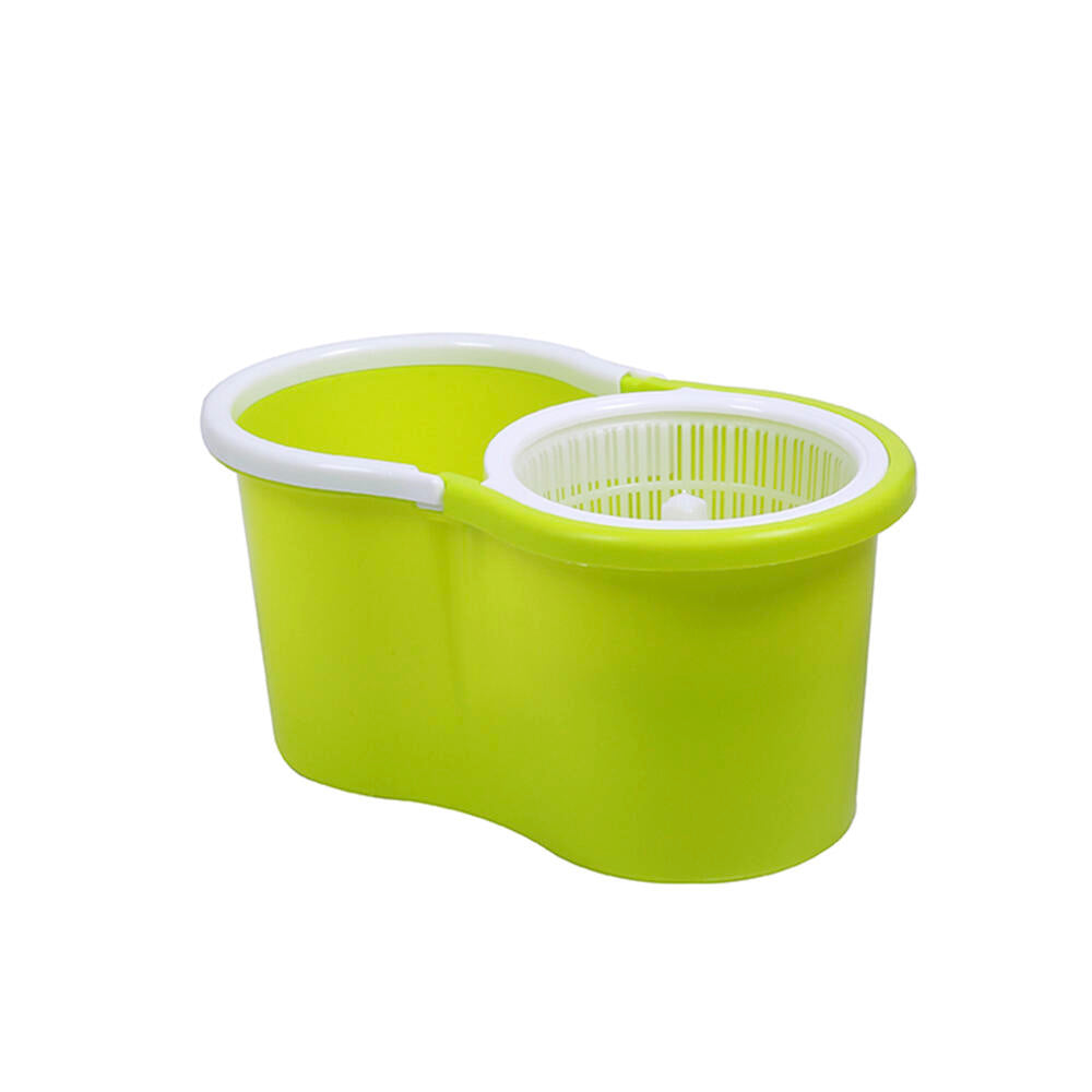 Fregona Mopa Giratoria 360 ° con 2 Cabezales de Mopas Cubo de Fregona