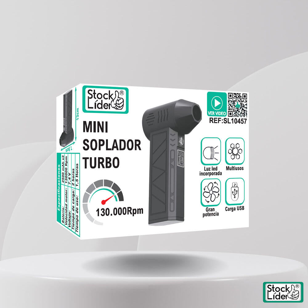 Mini soplador turbo