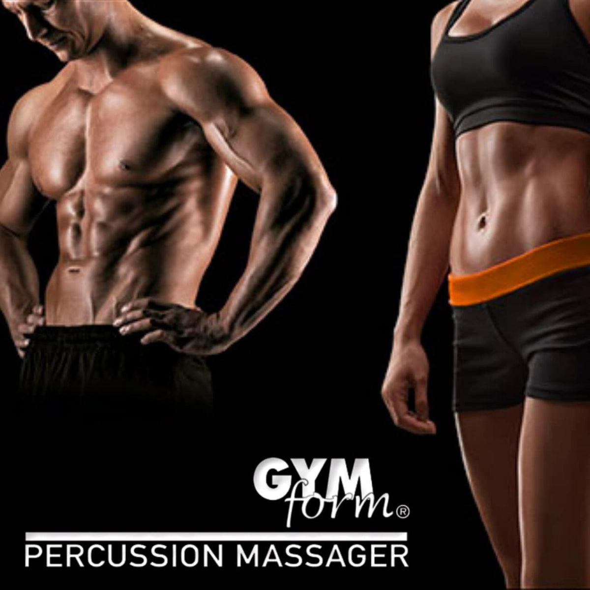 Pistola inalámbrica de masaje profesional que elimina la rigidez muscular con tecnología de percusión profunda.