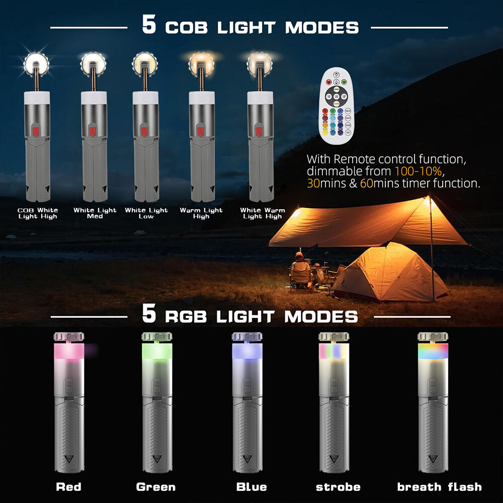 Luz de Emergencia Recargable para Cortes de Luz | Linterna LED para Camping y Fallos de Electricidad