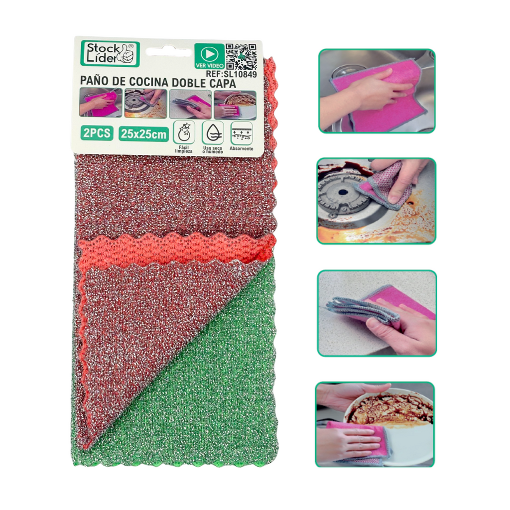 Paño de Cocina Doble Capa