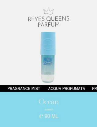 Fragancia Corporal Perfumada Shimmer Ocean 90 ml – Reyes & Queens