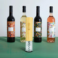 Sacacorchos Botella De Vino Eléctrico De Bambú
