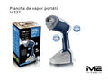 Plancha de Vapor Portátil 1500W 350ml de Alta Potencia