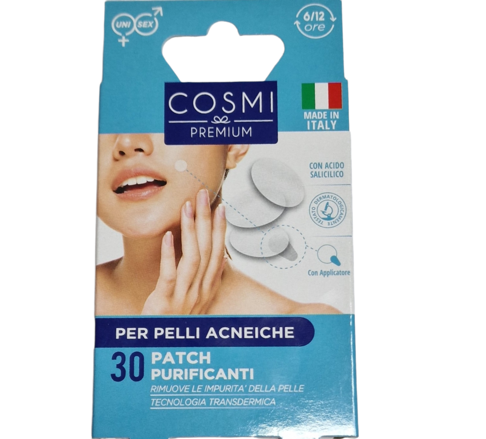 Parches Faciales Purificantes con Ácido Glicólico – Exfoliación Suave y Poros Limpios (6 Piezas)