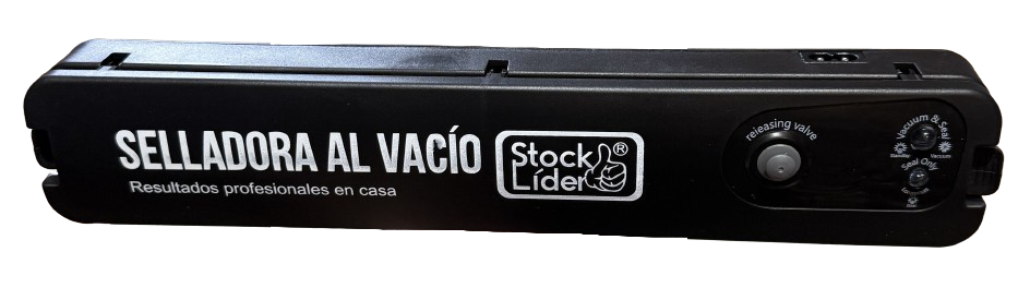Máquina embasar al vacio (incluye 10 bolsas de 17x25cm)