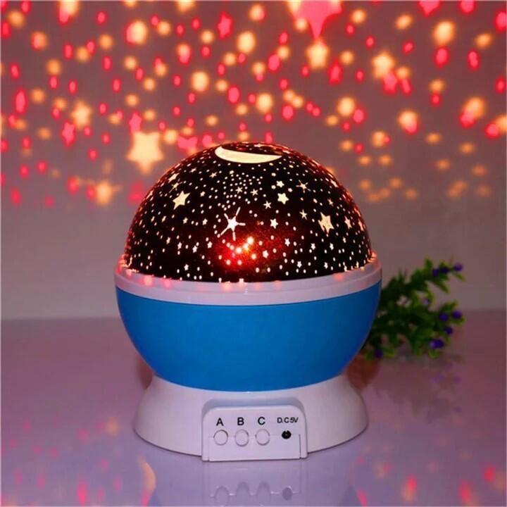 Proyector Giratorio de Estrelas y Luna