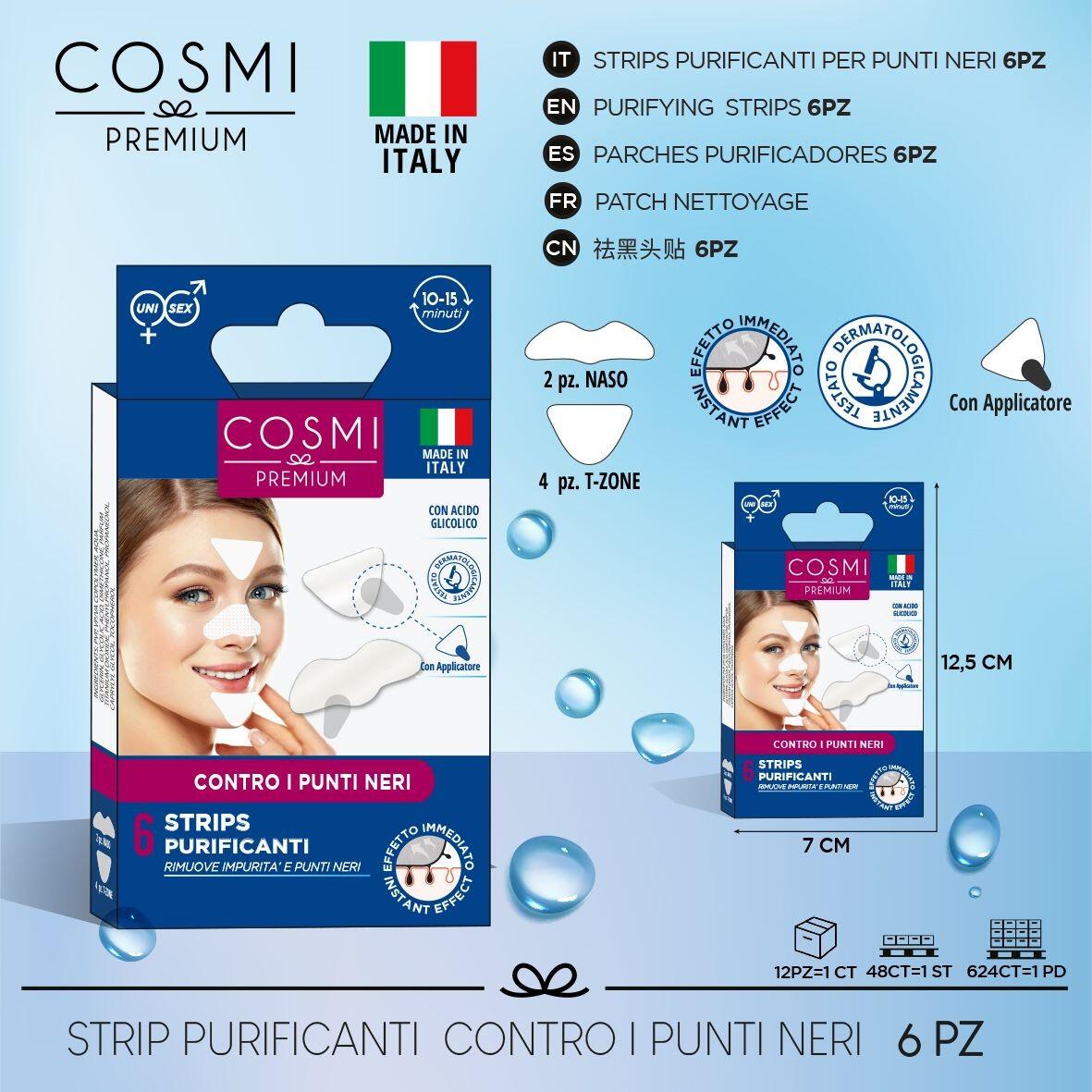 Parches Faciales Purificantes con Ácido Glicólico – Exfoliación Suave y Poros Limpios (6 Piezas)