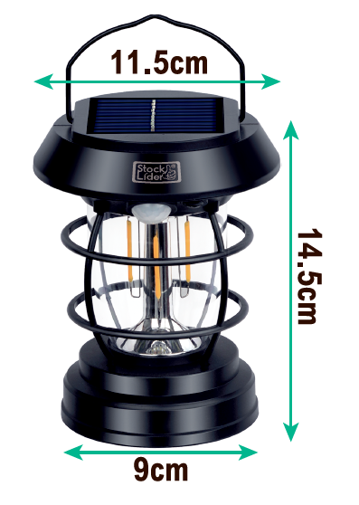 Lámpara solar de camping