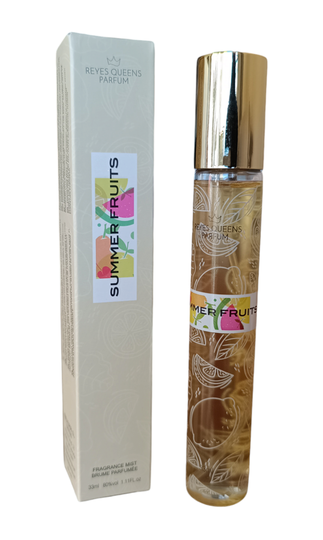 Perfume Bruma Corporal Summer Fruits pour Femme 33ml – Explosión Frutal y Frescura Tropical en Cada Rociada