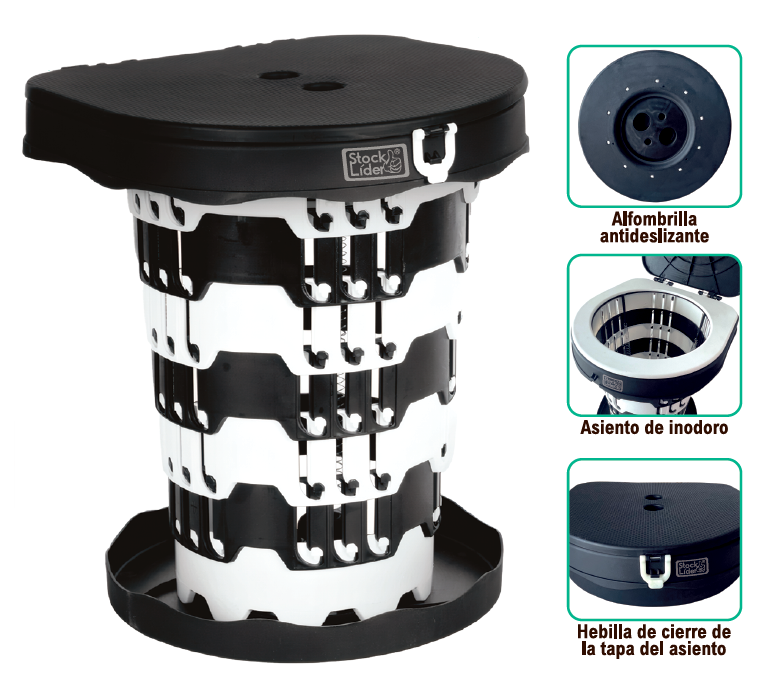 Silla plegable multifunción