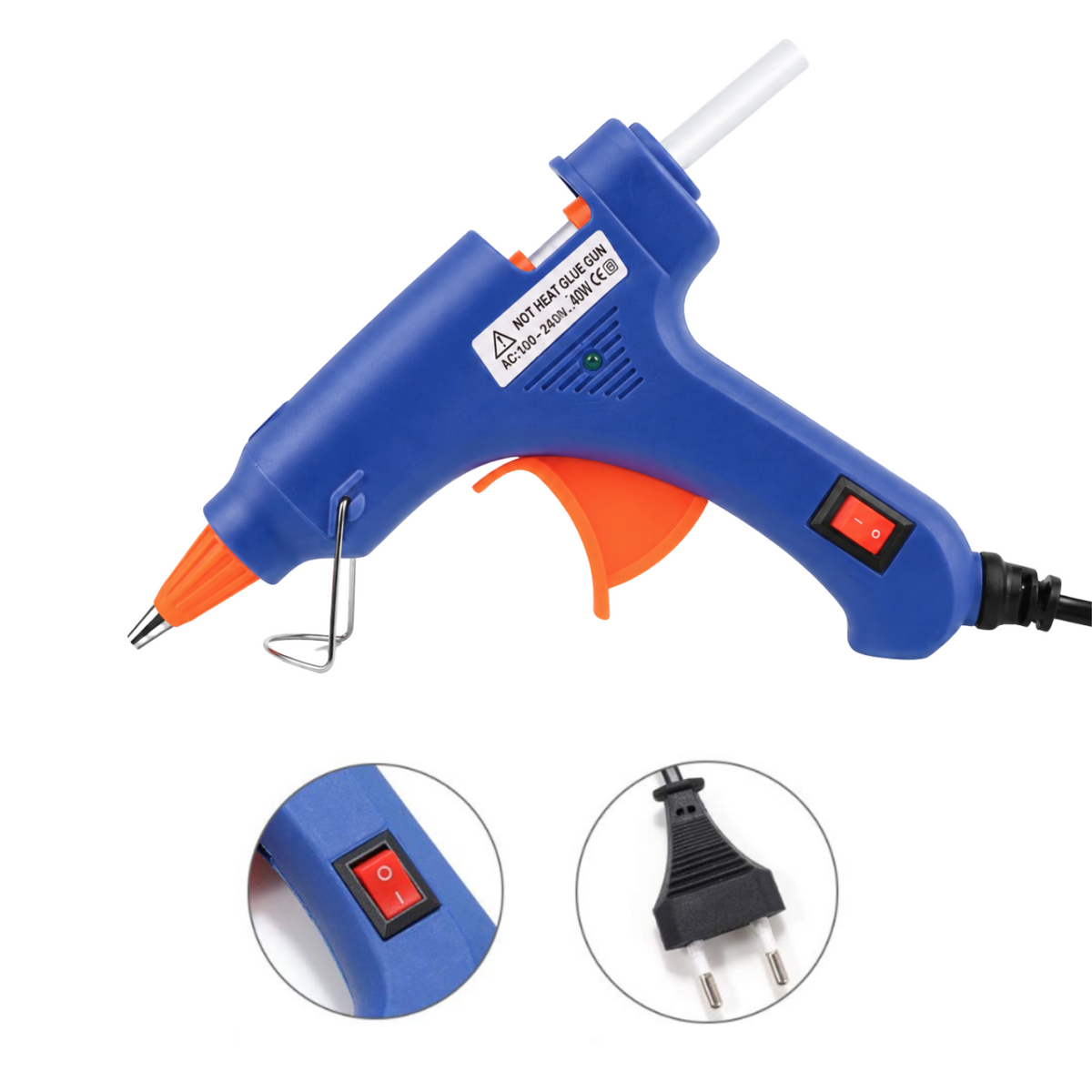 Pistola termofusible