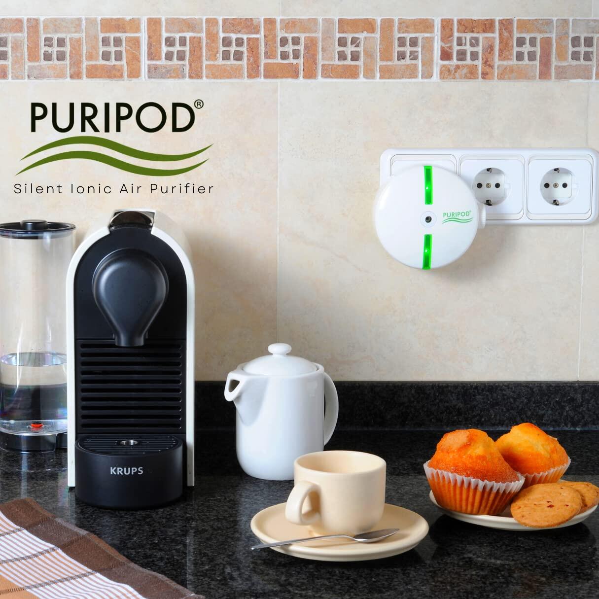 Purificador ionizador compacto