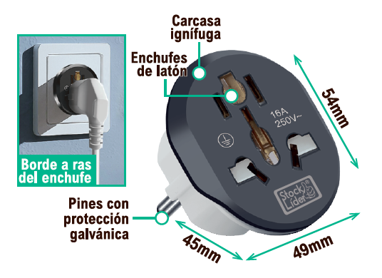 Adaptador universal
