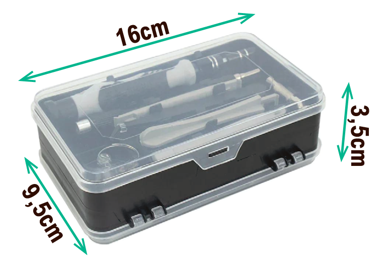Estuche de destornilladores de precisión