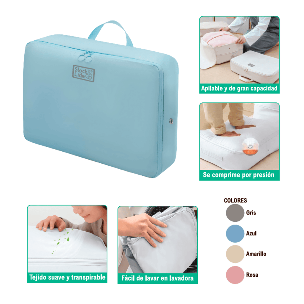 Bolsa de Almacenamiento Comprimible 40x30x12