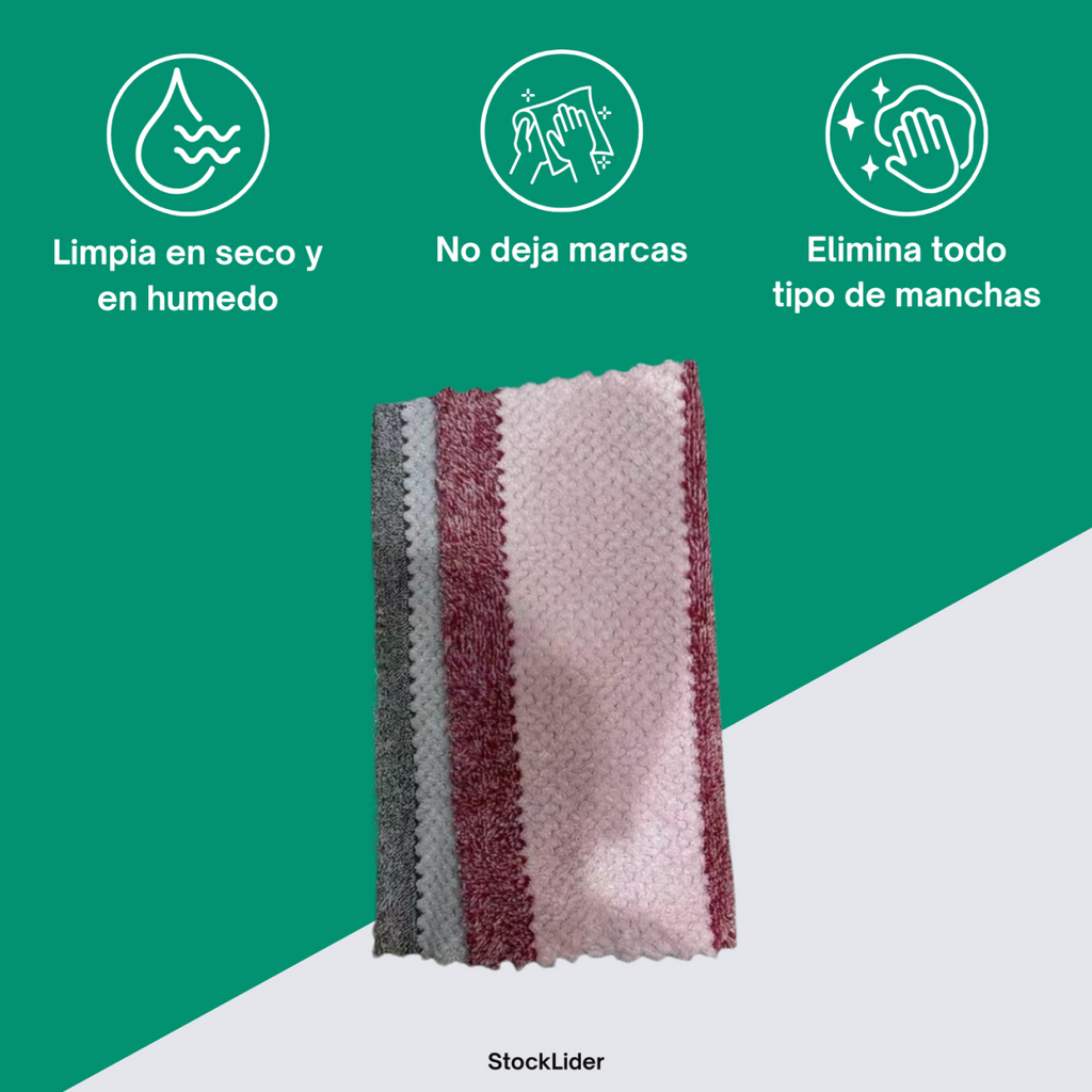 Paño de microfibra ultra absorbente
