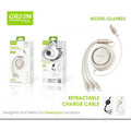 Multi Charging Cable 3 en 1 Retráctil – 100W Carga Rápida USB-C