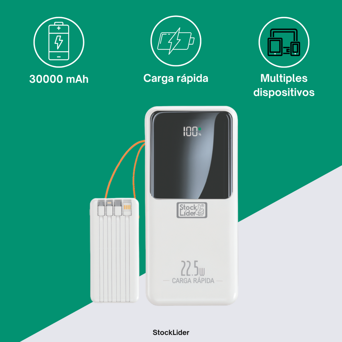 Powerbank carga rápida