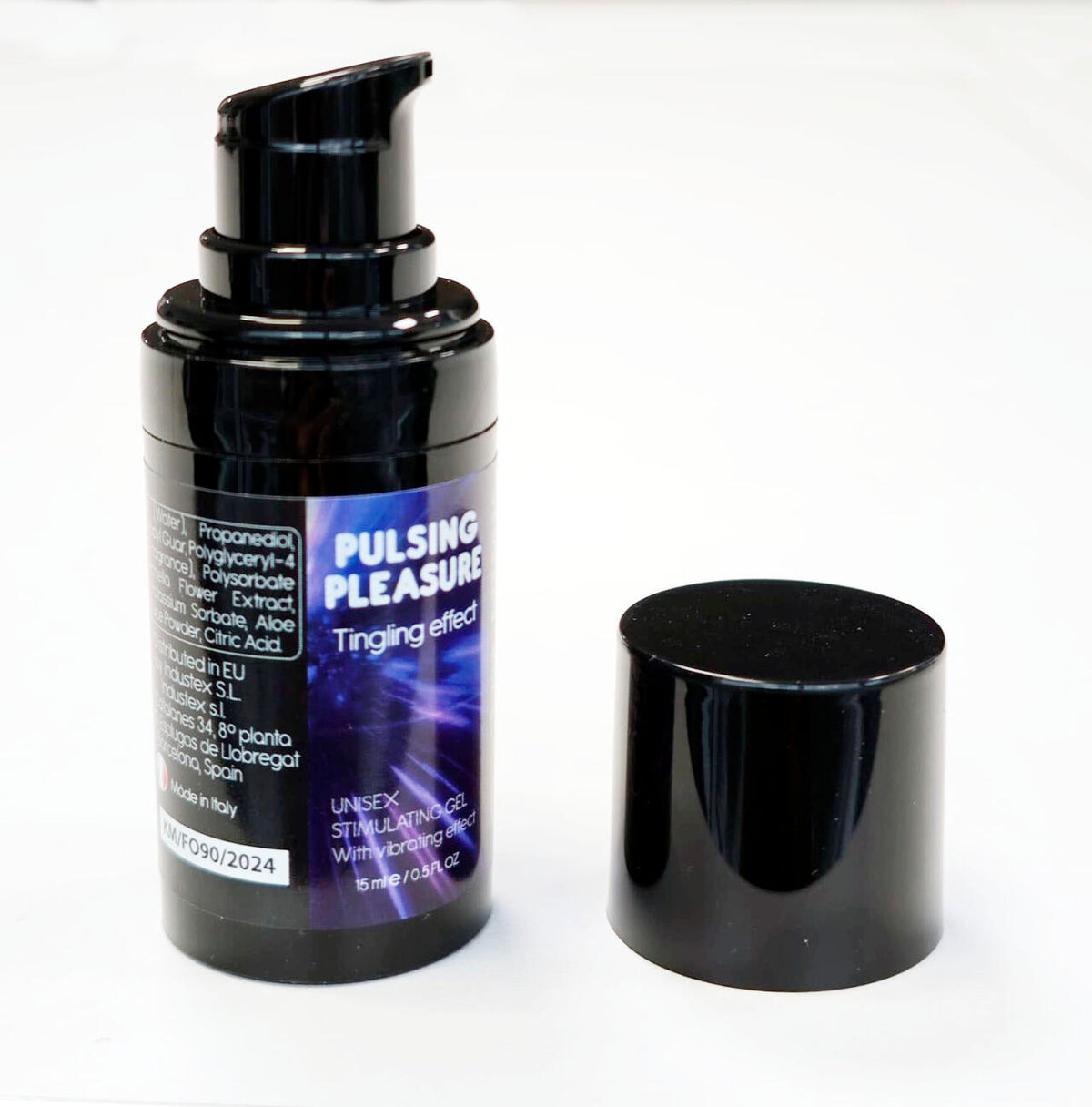 Gel ultra estimulante con efecto vibratorio