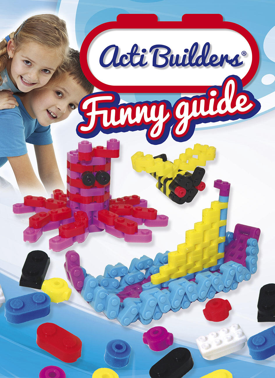 Juguete de bloques flexibles para construcción didáctica