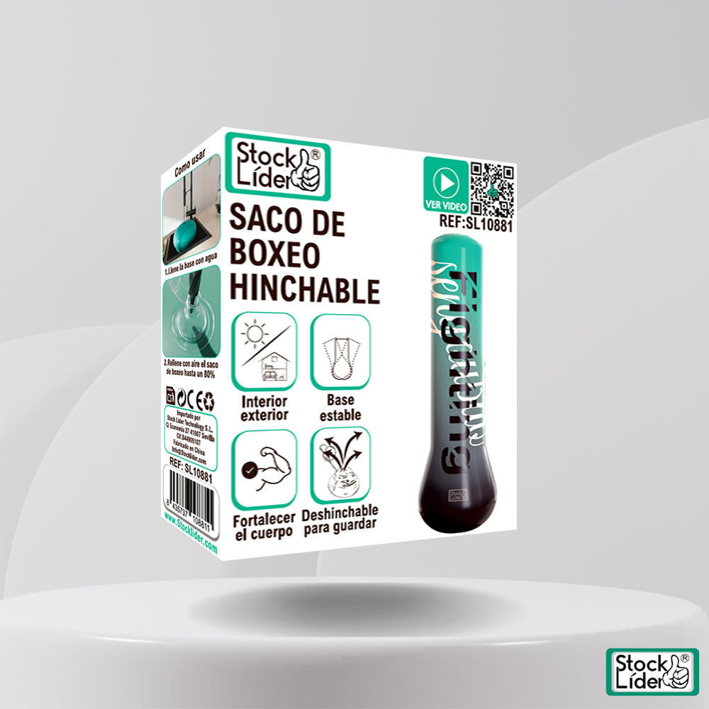 Saco de boxeo hinchable