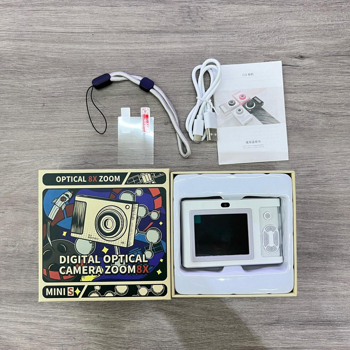 Camara Zoom 8X