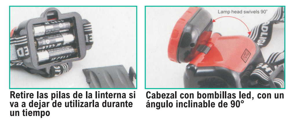 Linterna de cabeza