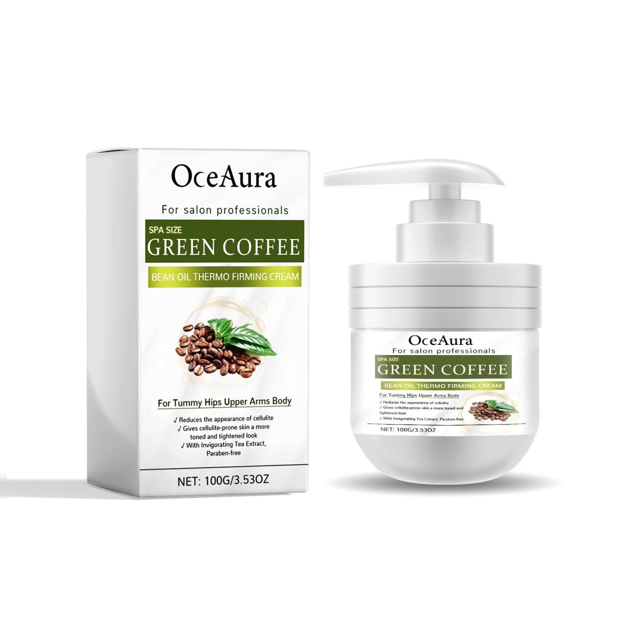 Crema Termo Reafirmante con Aceite de Grano de Café Verde 100ml.