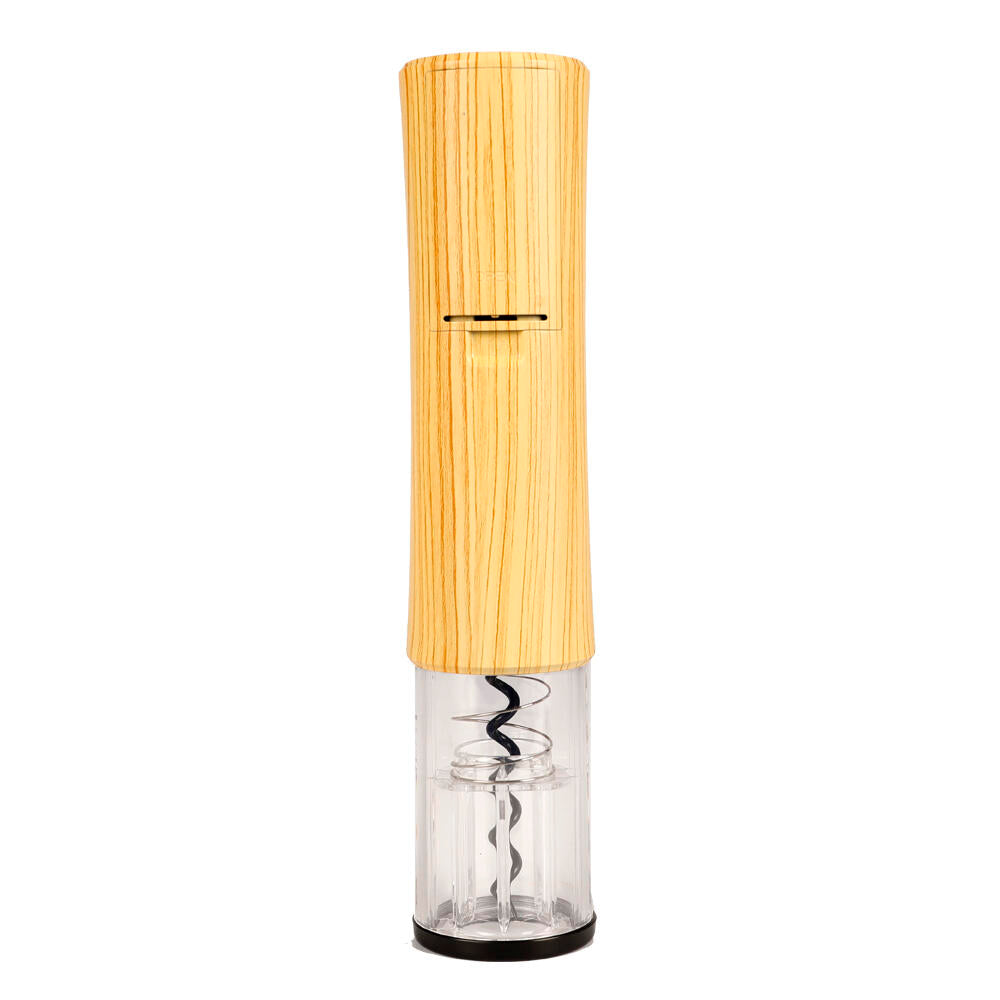 Sacacorchos Botella De Vino Eléctrico De Bambú