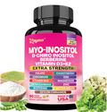 Suplemento para las hormonas-Myo-Inositol + D-Chiro Inositol + Berberina + Vitamina D3 + K2 – 90 Cápsulas