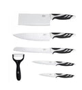 Set de Cuchillos de Cocina con Acha y Pelador