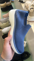 Zapatillas Azul Cremallera