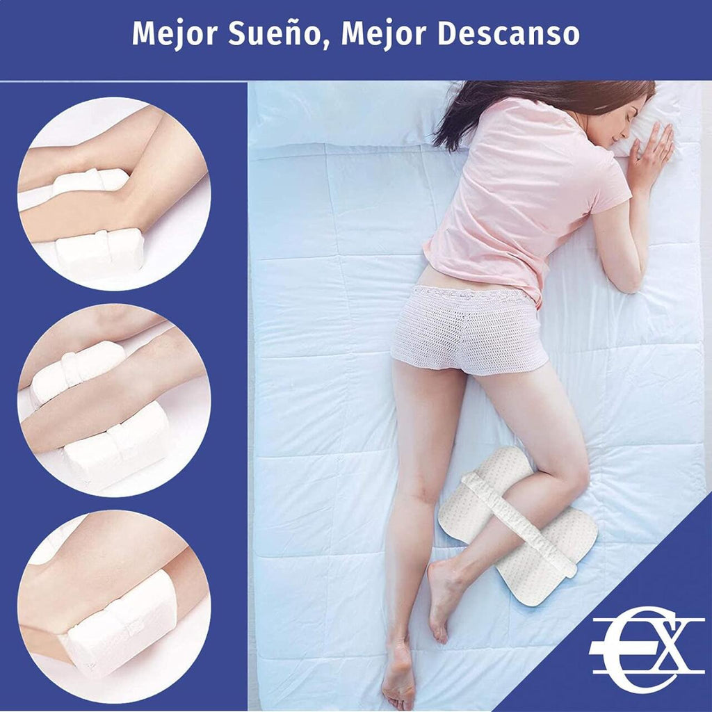 Cojin para Dormir de Lado con Elastico