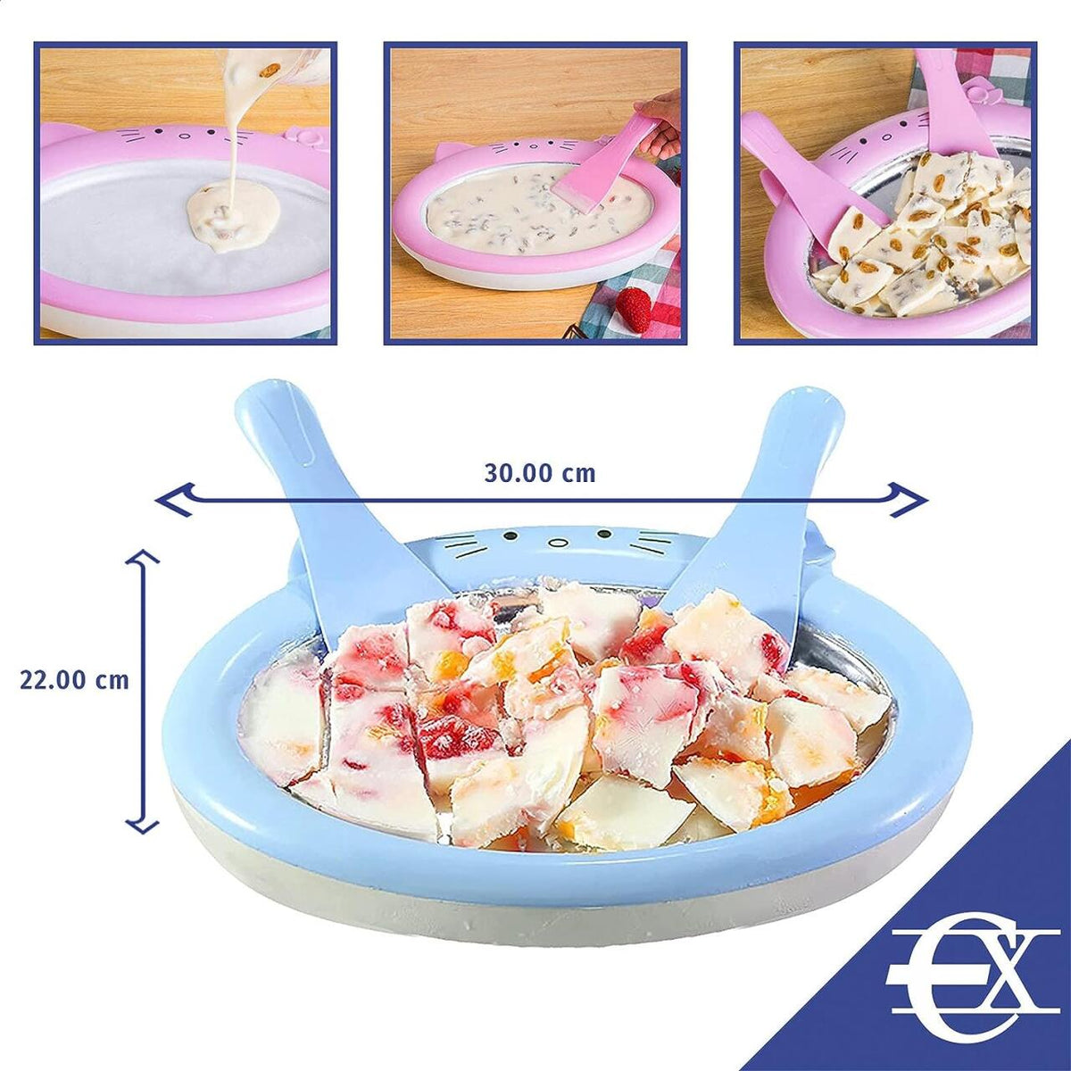 Plancha para Hacer Helado