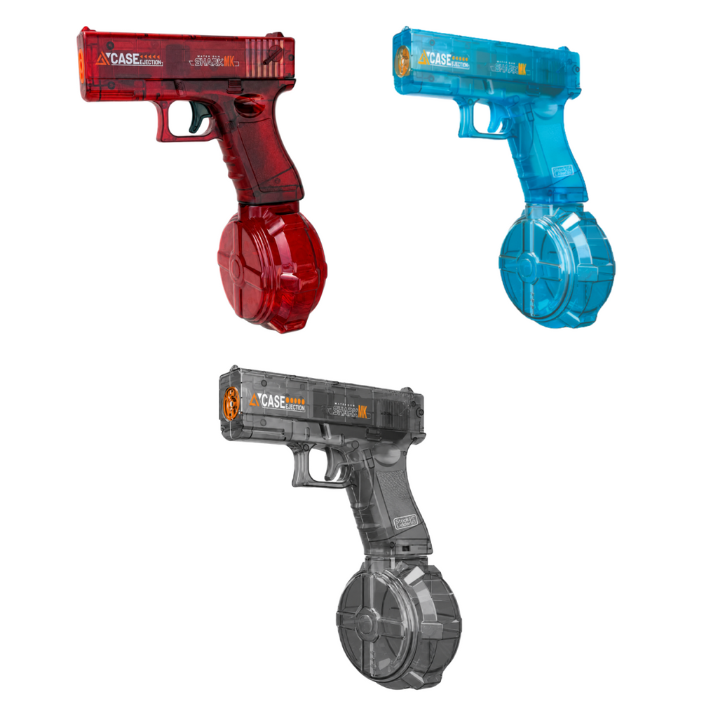 Pistola de agua con batería