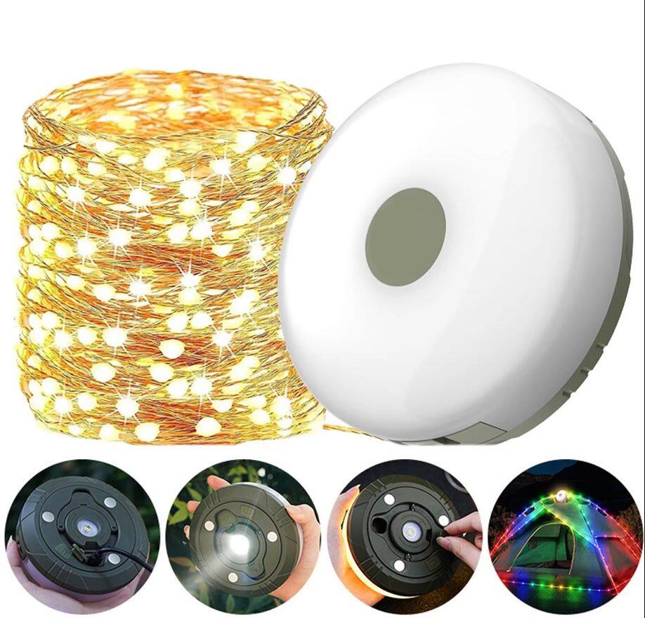 Tira de LED recargable y retráctil