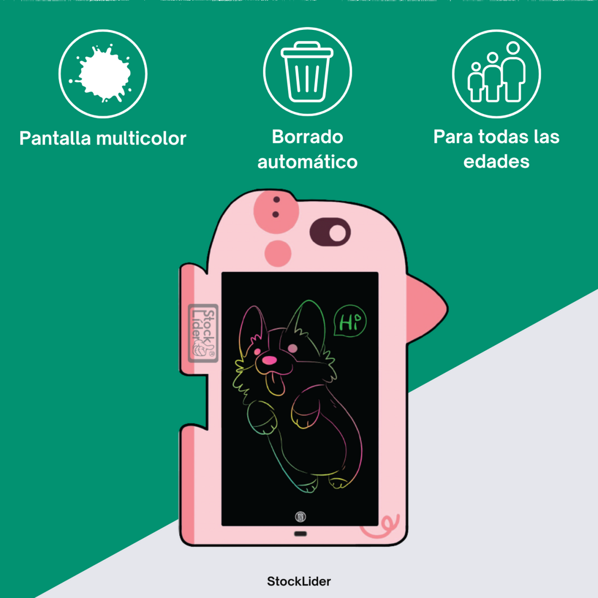 Pizarra mágica LCD 9 pulgadas