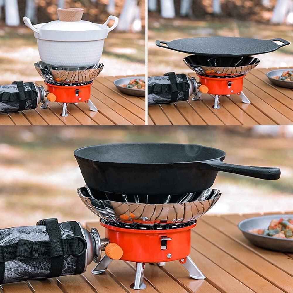 Hornillo Portátil Plegable de Gas – Cocina al Aire Libre con Comodidad y Seguridad